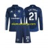 Camisola Manchester United Antony 21 Criança Equipamento Primeiro 2024-2025 Manga Comprida